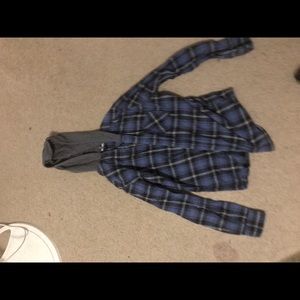 Hot topic plaid long sleeve